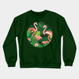 Flamingos Crewneck Sweatshirt